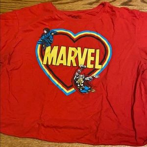 Marvel crop top